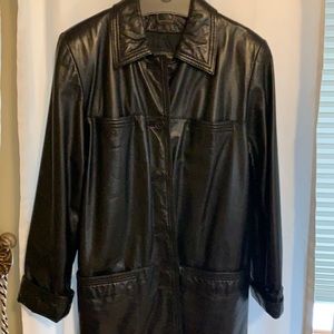 🔥Long Genuine Leather Jacket 🔥